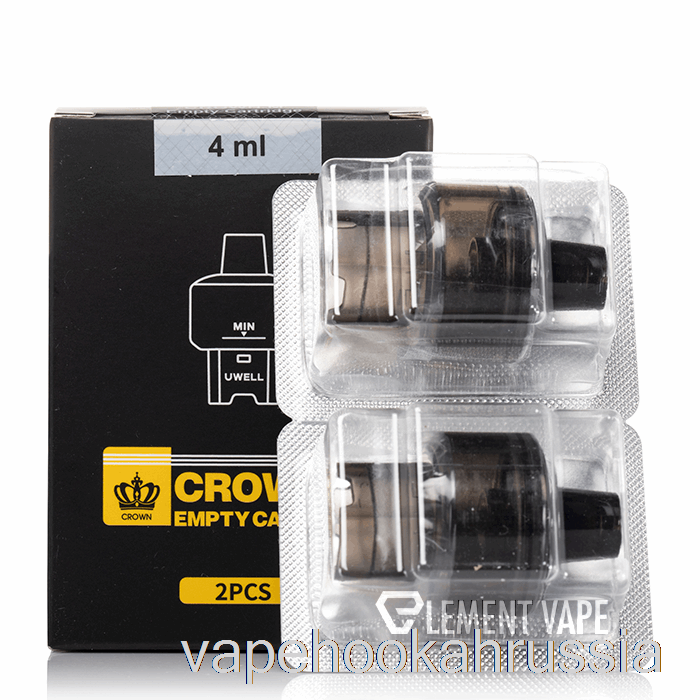 Сменные капсулы Uwell Crown M для вейпа сока, многоразовые капсулы по 4 мл